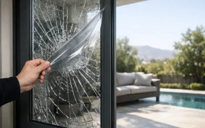 How Security Window Film for Homes Protects Glass