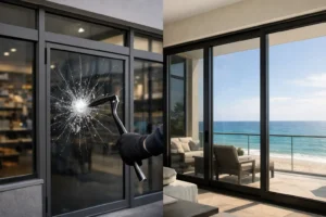 Orange Beach Security Window Film for Safer Glass