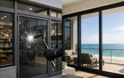 Orange Beach Security Window Film for Safer Glass