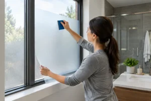 Installing Frosted Bathroom Film: What to Know