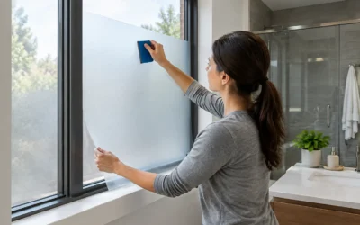 Installing Frosted Bathroom Film: What to Know